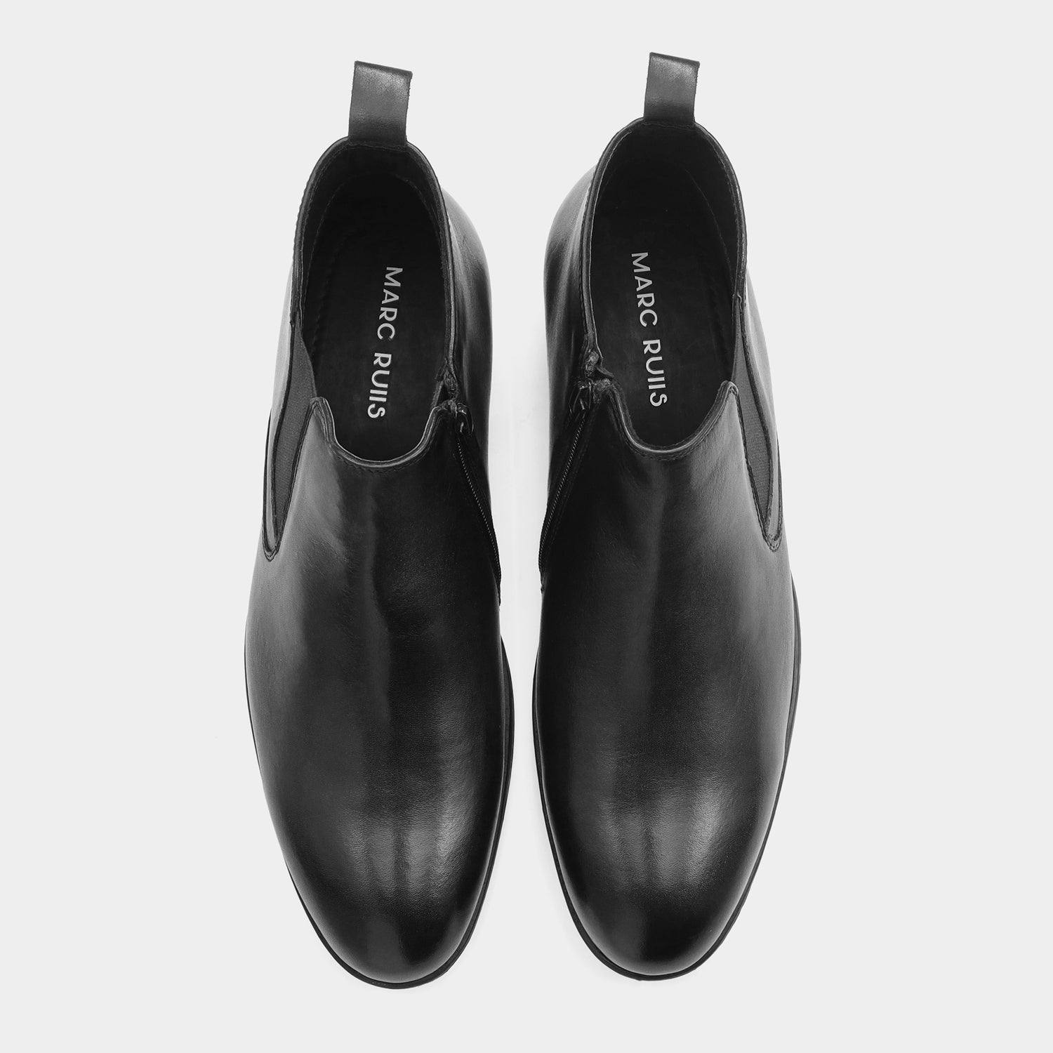MELBOURNE - BLACK LEATHER SHOES
