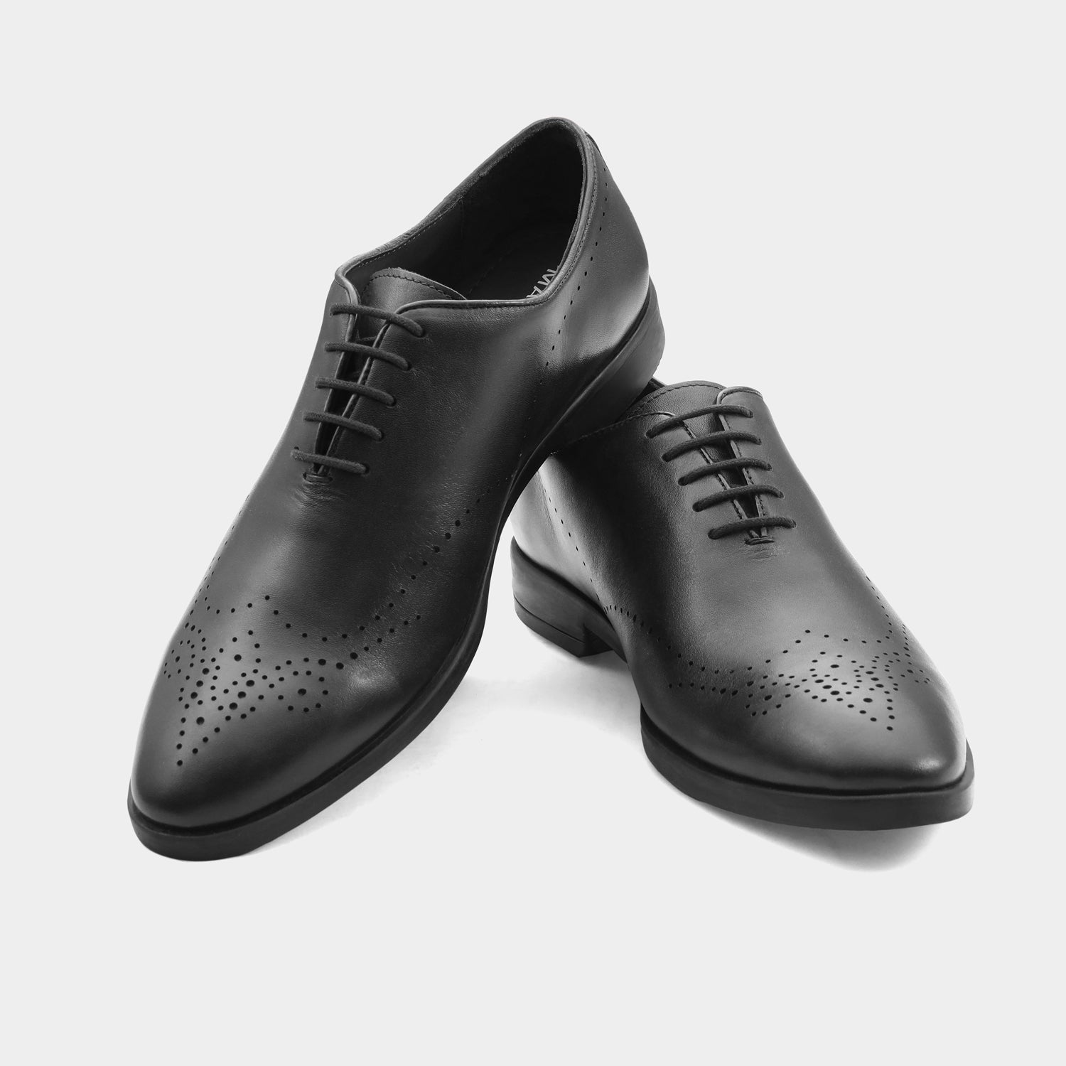 MONACO - BLACK LACE UPS SHOES