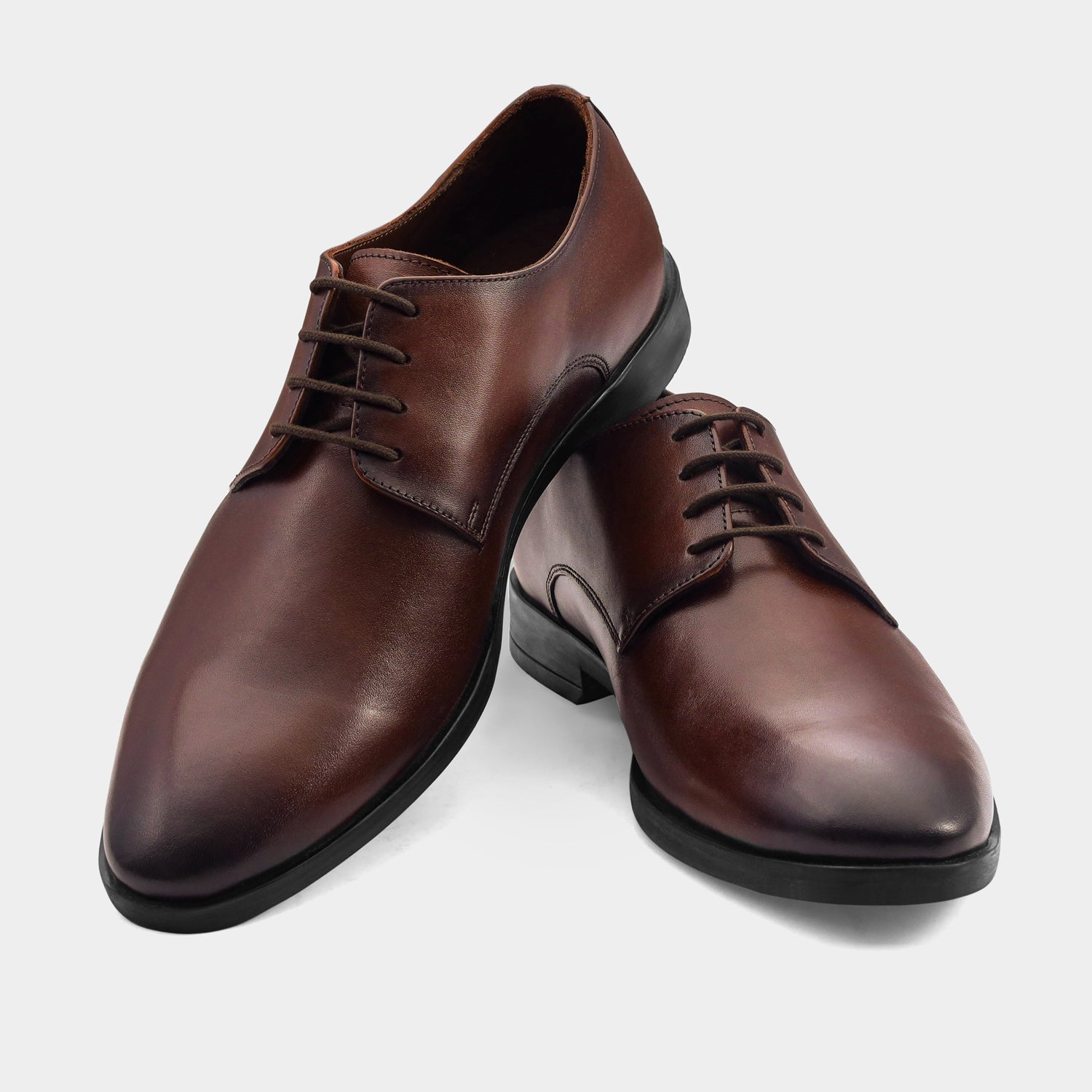 VENICE - BROWN LACE UPS SHOES