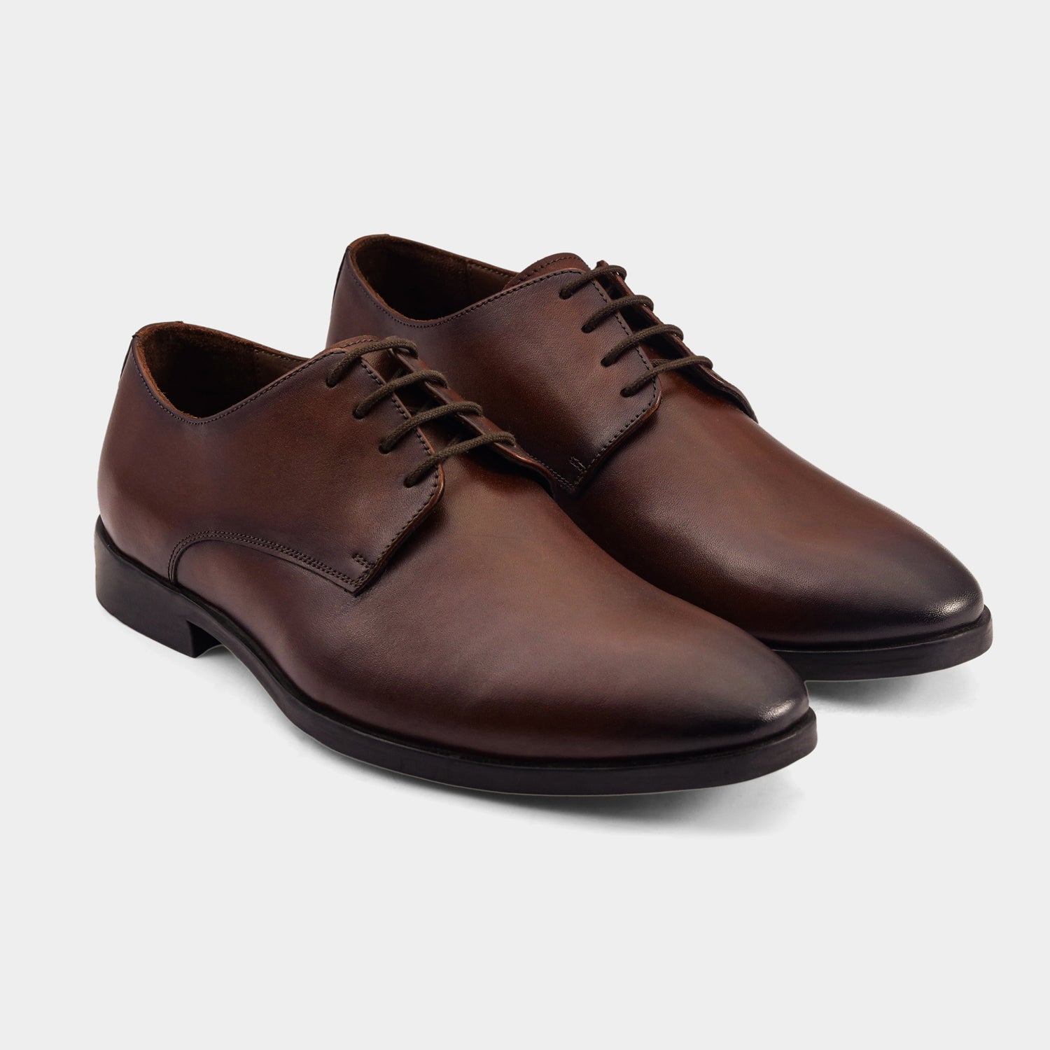 VENICE - BROWN LACE UPS SHOES