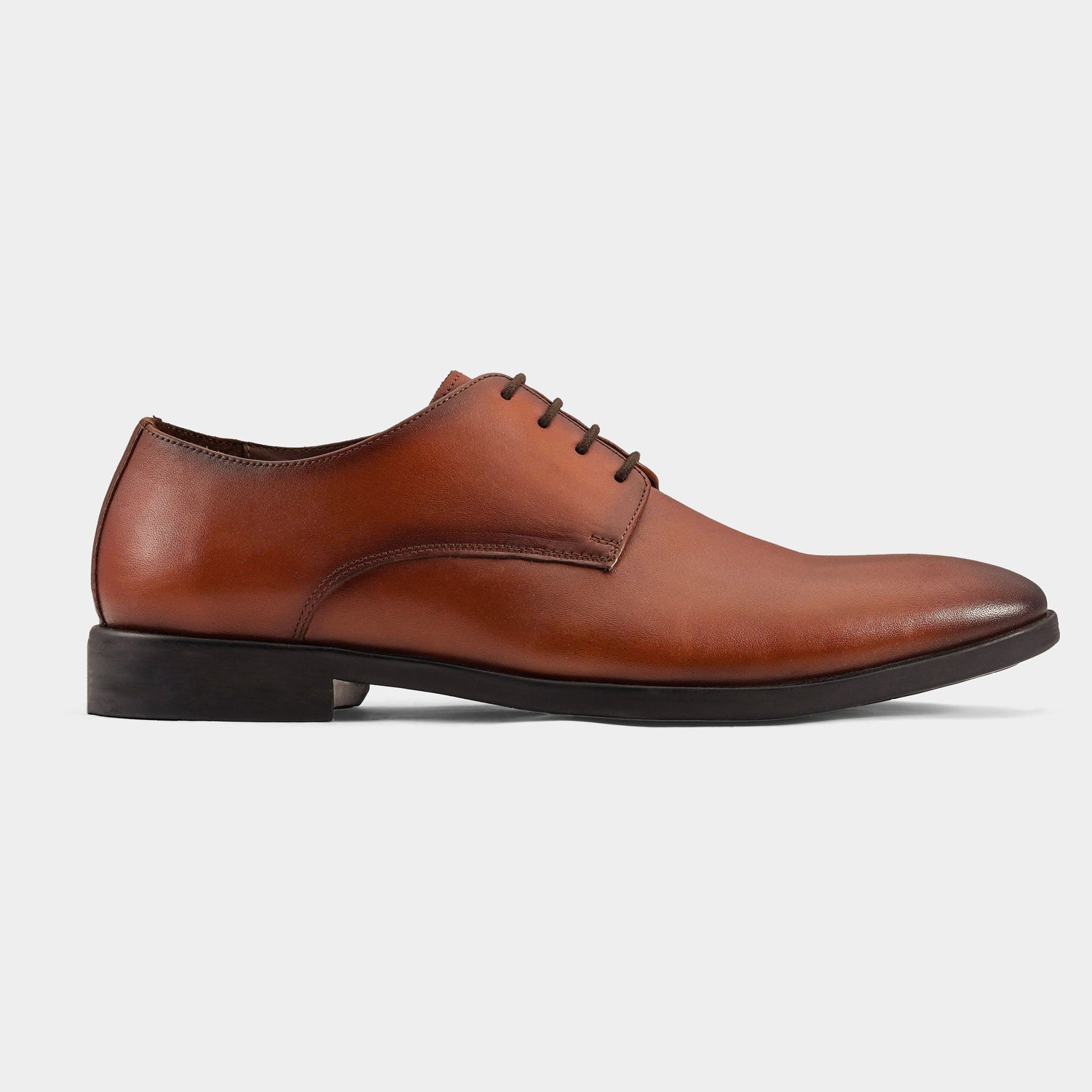 VENICE - TAN LACE UPS SHOES