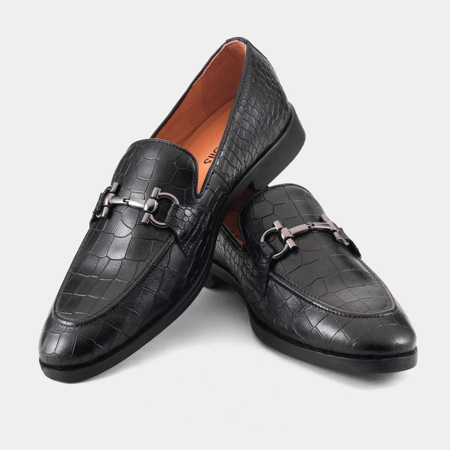 FLORENCE - BLACK CLASSIC LOAFERS