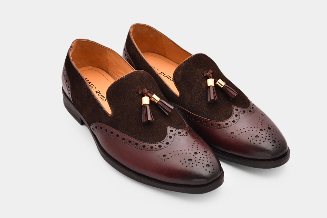 MONACO - CHESTNUT BROWN CLASSIC LOAFERS