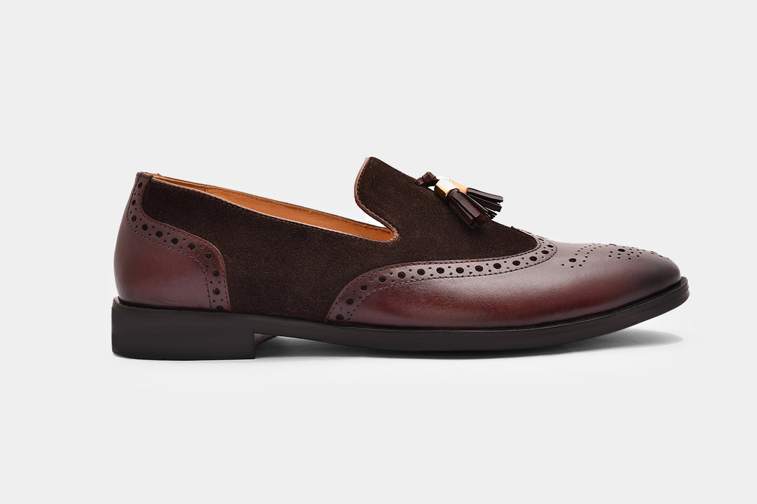 MONACO - CHESTNUT BROWN CLASSIC LOAFERS