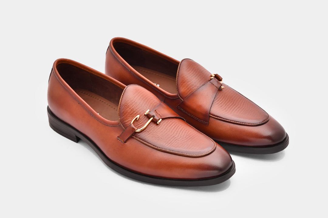 MOSCOW - TAN CLASSIC LOAFERS
