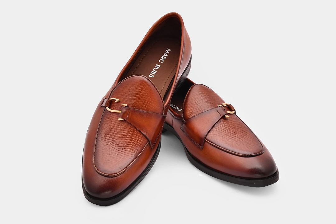 MOSCOW - TAN CLASSIC LOAFERS