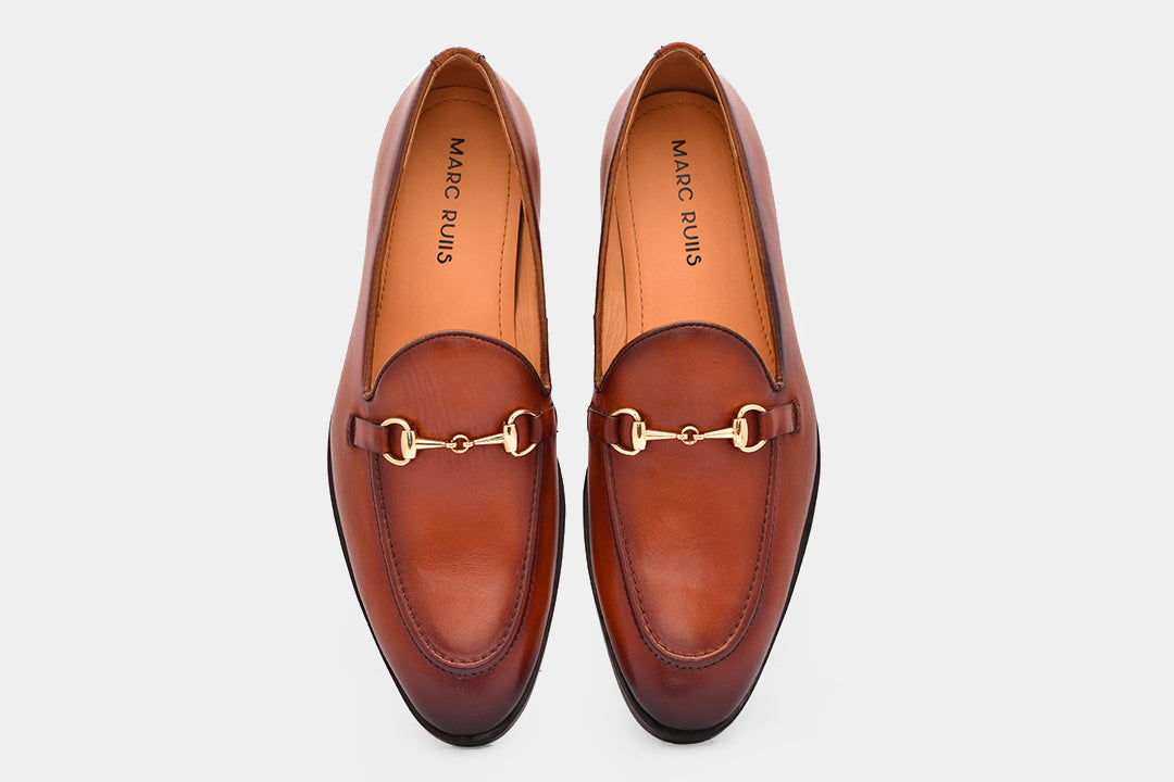 TOKYO - TAN CLASSIC LOAFERS