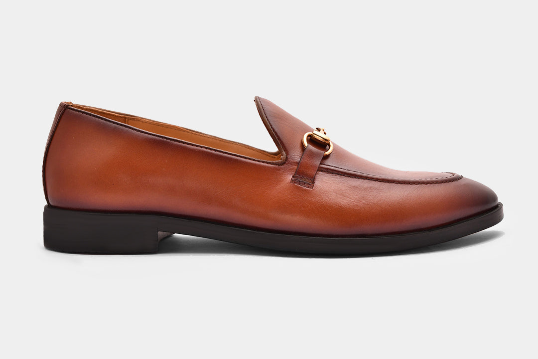 TOKYO - TAN CLASSIC LOAFERS