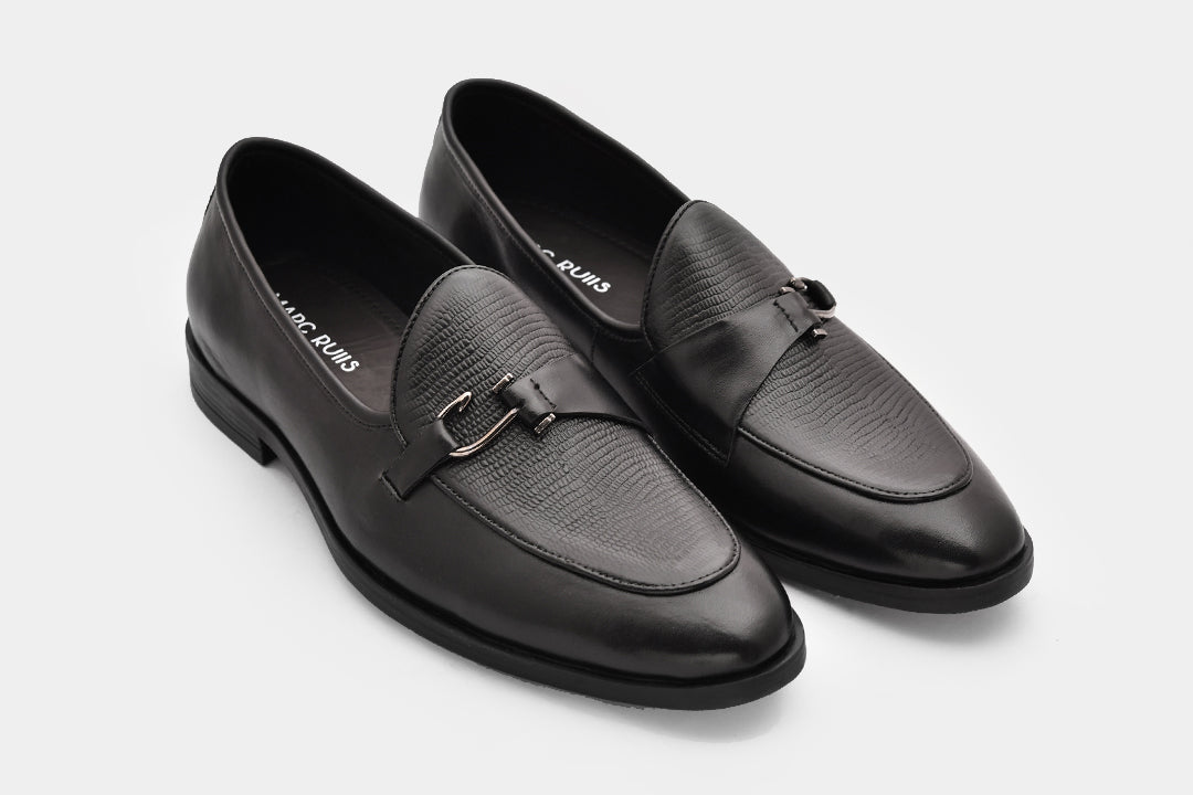 MOSCOW - BLACK CLASSIC LOAFERS