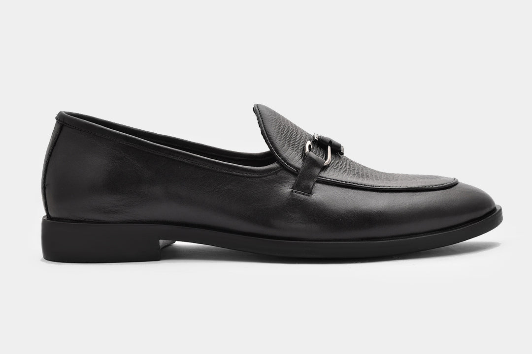 MOSCOW - BLACK CLASSIC LOAFERS
