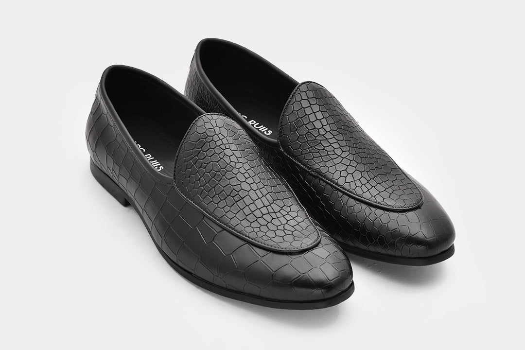 TORONTO - BLACK CLASSIC LOAFERS