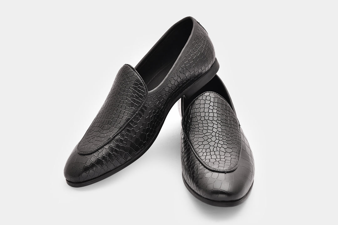 TORONTO - BLACK CLASSIC LOAFERS