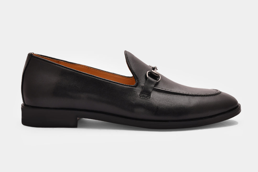 TOKYO - BLACK CLASSIC LOAFERS