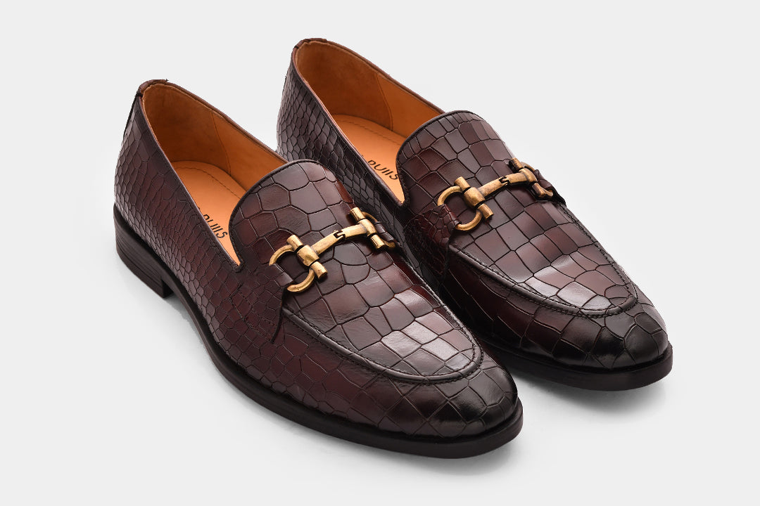 MEXICO - DEEP WINE BROWN CLASSIC LOAFERS