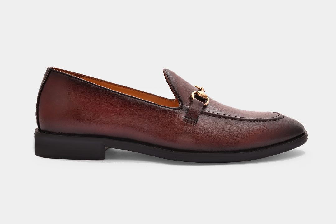 TOKYO - CHESTNUT BROWN CLASSIC LOAFERS
