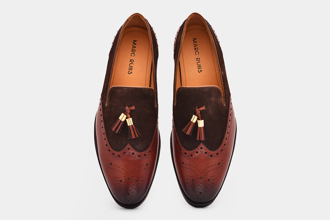 MONACO - TAN CLASSIC LOAFERS