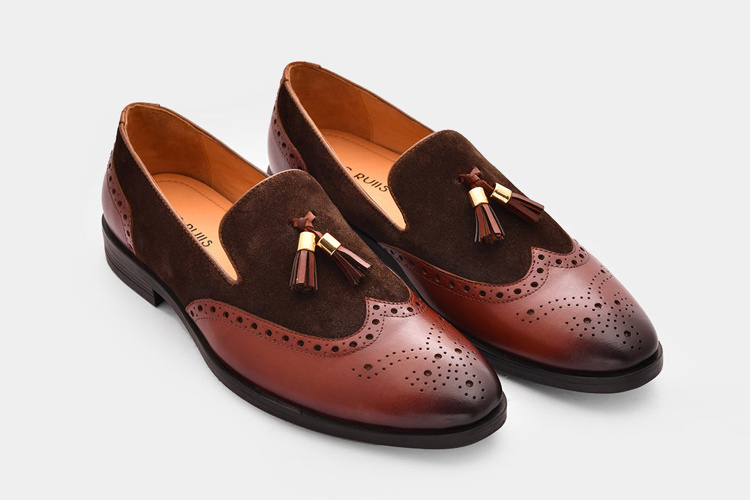 MONACO - TAN CLASSIC LOAFERS