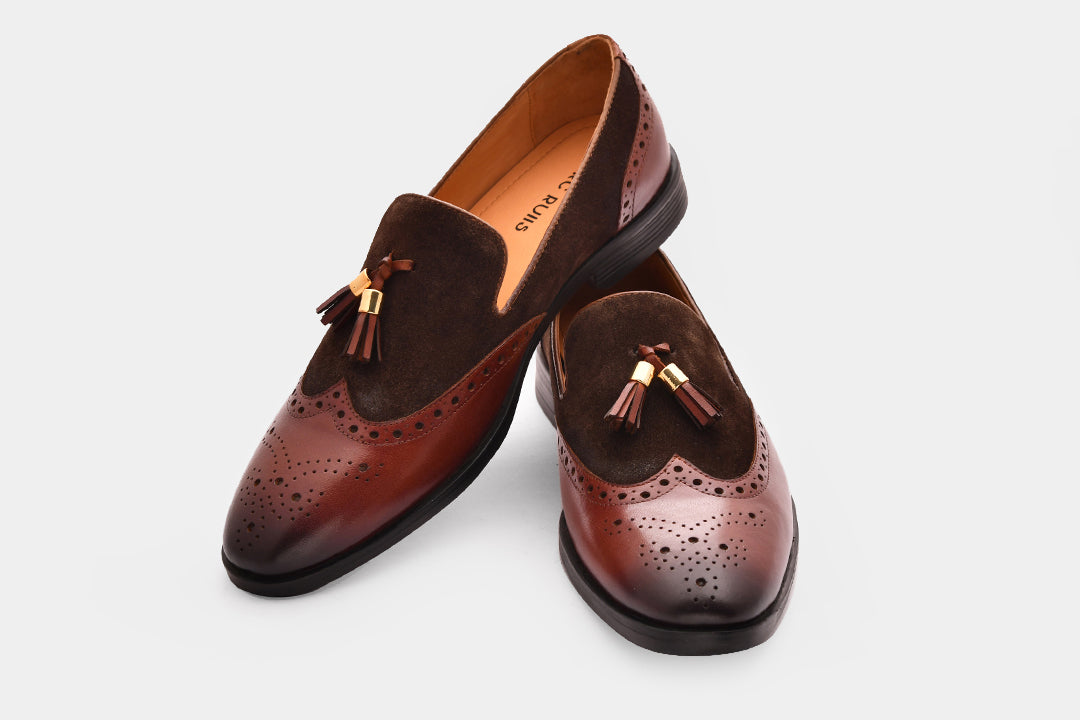 MONACO - TAN CLASSIC LOAFERS
