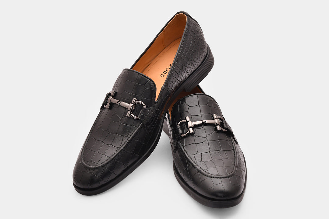 MEXICO - BLACK CLASSIC LOAFERS